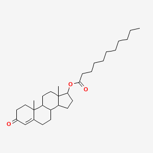 molecular formula C30H48O3 B15285901 Testosterone undecanoilate 
