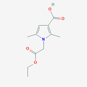 1-(2-ethoxy-2-oxoethyl)-2,5-dimethyl-1H-pyrrole-3-carboxylic acid