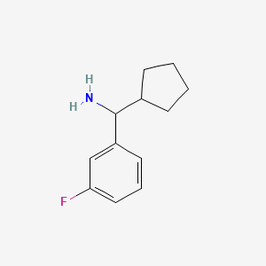 Cyclopentyl(3-fluorophenyl)methanamine