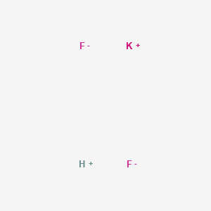 molecular formula F2HK B15285998 Potassium;hydron;difluoride 
