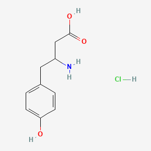 molecular formula C10H14ClNO3 B15286014 H-beta-HoTyr-OH.HCl 