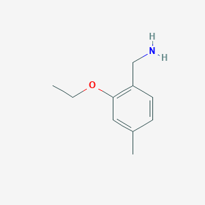 (2-Ethoxy-4-methylphenyl)methanamine