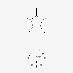 molecular formula C13H29Ti B15286024 Trimethyl(pentamethylcyclopentadienyl)titanium(IV) 