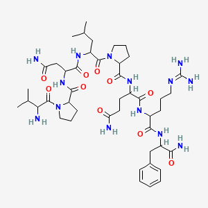 molecular formula C45H72N14O10 B15286096 Rat RFRP-3 