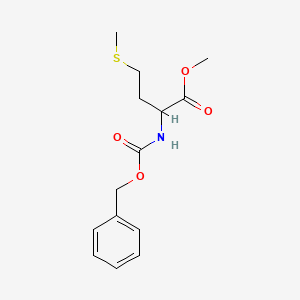 molecular formula C14H19NO4S B15286124 Methyl 2-[[(benzyloxy)carbonyl]amino]-4-(methylthio)butanoate 