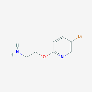 2-((5-Bromopyridin-2-yl)oxy)ethanamine