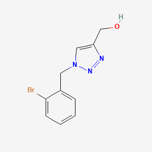 (1-(2-Bromobenzyl)-1H-1,2,3-triazol-4-yl)methanol