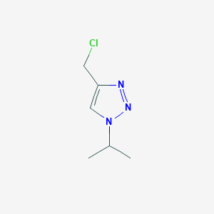 4-(chloromethyl)-1-(propan-2-yl)-1H-1,2,3-triazole