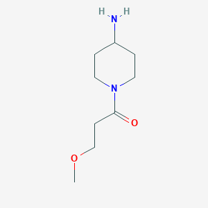 1-(4-Aminopiperidin-1-yl)-3-methoxypropan-1-one