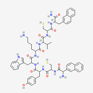 molecular formula C62H73N11O9S2 B15286472 Acywkvca 