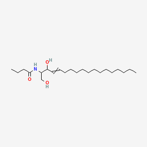 molecular formula C22H43NO3 B15286528 C4-ceramide 