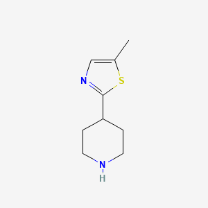 4-(5-Methyl-1,3-thiazol-2-yl)piperidine