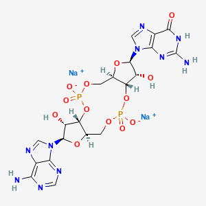 molecular formula C20H22N10Na2O13P2 B15286694 cGAMP disodium 