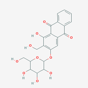 molecular formula C21H20O10 B15286773 Lucidin3-O-glucoside 