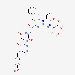 molecular formula C33H46N6O10 B15286786 Ysgflt 