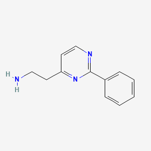 2-(2-Phenylpyrimidin-4-yl)ethan-1-amine