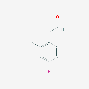 2-(4-Fluoro-2-methylphenyl)acetaldehyde