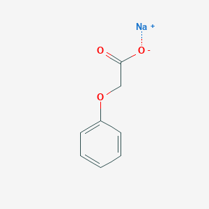 molecular formula C8H7NaO3 B152869 Sodium phenoxyacetate CAS No. 3598-16-1