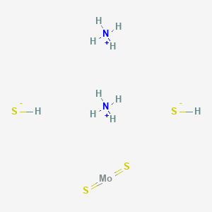 molecular formula H10MoN2S4 B15286948 diazanium;bis(sulfanylidene)molybdenum;sulfanide 