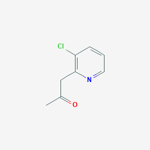 molecular formula C8H8ClNO B1528707 1-(3-Chloropyridin-2-yl)propan-2-one CAS No. 1284045-45-9