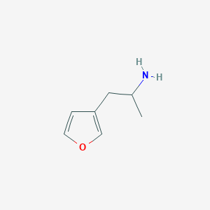 molecular formula C7H11NO B1528710 1-(Furan-3-yl)propan-2-amine CAS No. 860115-32-8