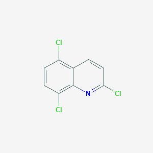 molecular formula C9H4Cl3N B1528729 2,5,8-Trichloroquinoline CAS No. 1343067-49-1