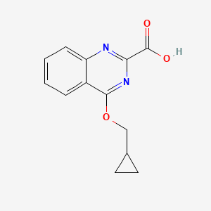 4-(Cyclopropylmethoxy)quinazoline-2-carboxylic acid