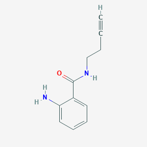 2-amino-N-(but-3-yn-1-yl)benzamide