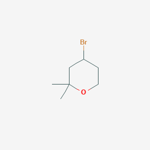 4-Bromo-2,2-dimethyloxane
