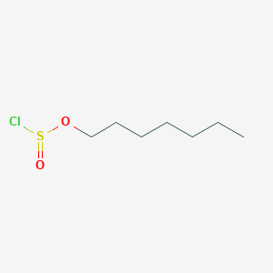 molecular formula C7H15ClO2S B15287470 Heptyl Chlorosulfinate 