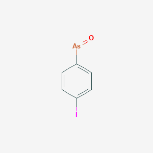 molecular formula C6H6AsIO B152875 4-Iodophenylarsine oxide CAS No. 134767-10-5