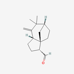 molecular formula C15H22O B15287556 Epizizanal 