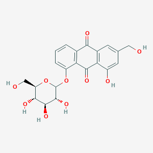 molecular formula C21H20O10 B15287566 Aloe Emodin 8-Glucoside 