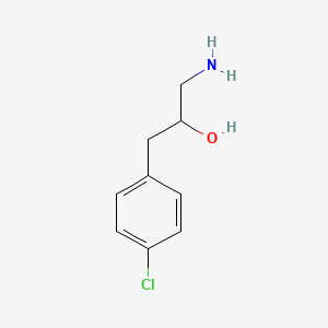 molecular formula C9H12ClNO B1528760 1-Amino-3-(4-chlorophenyl)propan-2-ol CAS No. 1225599-65-4