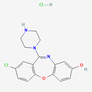 molecular formula C17H17Cl2N3O2 B15287631 8-Hydroxyamoxapin; 8-Hydroxyamoxapine 