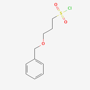 3-(Benzyloxy)propane-1-sulfonyl chloride