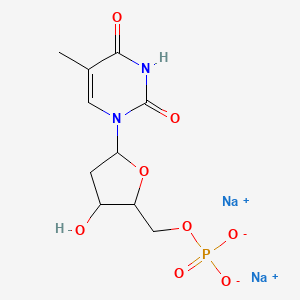 molecular formula C10H13N2Na2O8P B15287656 Thymidine-5'-monophosphate,Disodium Salt 