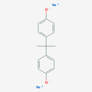 molecular formula C15H14Na2O2 B152877 Phenol, 4,4'-(1-methylethylidene)bis-, disodium salt CAS No. 2444-90-8