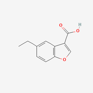 5-Ethyl-1-benzofuran-3-carboxylic acid