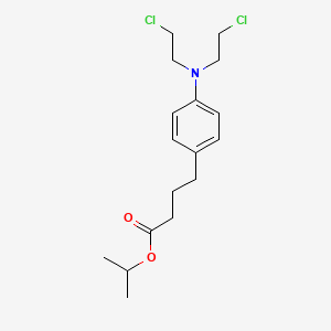 molecular formula C17H25Cl2NO2 B15287879 Chlorambucil Isopropyl Ester 