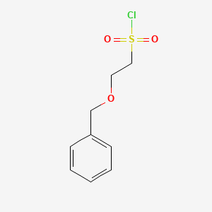 molecular formula C9H11ClO3S B1528788 2-(Benzyloxy)ethanesulfonyl chloride CAS No. 881407-20-1
