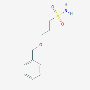 3-(Benzyloxy)propane-1-sulfonamide