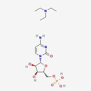 molecular formula C15H29N4O8P B15288047 P-rCyd.TEA 