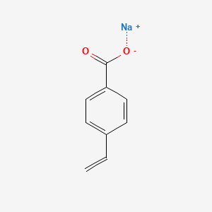 molecular formula C9H7NaO2 B15288069 Sodium 4-vinylbenzoate 