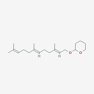 molecular formula C20H34O2 B15288186 all-trans-Farnesol Tetrahydropyranyl Ether 