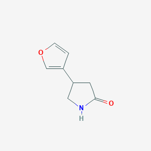 4-(3-Furyl)-2-pyrrolidinone