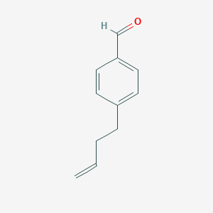 molecular formula C11H12O B152886 4-(But-3-EN-1-YL)benzaldehyde CAS No. 137658-83-4