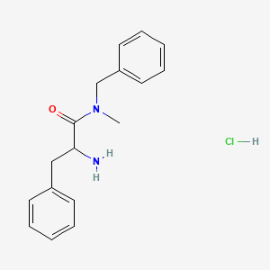 2-Amino-N-benzyl-N-methyl-3-phenylpropanamide hydrochloride