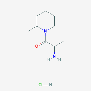 2-Amino-1-(2-methyl-1-piperidinyl)-1-propanone hydrochloride