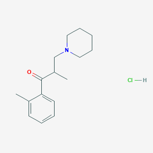 molecular formula C16H24ClNO B15288707 2-Tolperisone Hydrochloride 